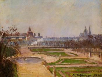 卡米耶 畢沙羅 The Tuileries and the Louvre 卡米耶 畢沙羅 The Tuileries and the Louvre